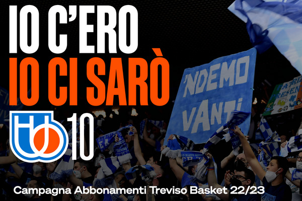 Abbonamento Treviso Basket 22/23: offerta speciale per i consorziati
