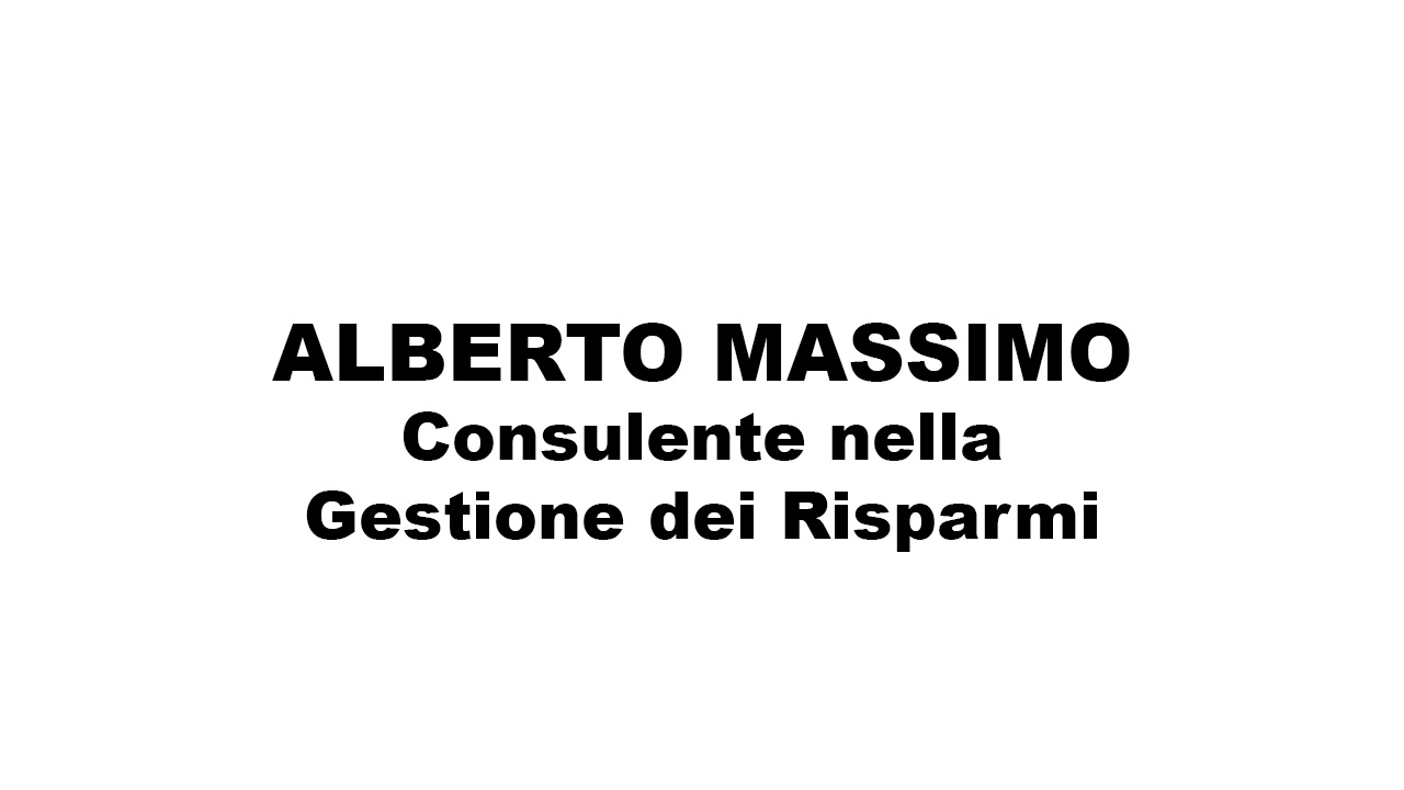 Alberto Massimo, consulente nella gestione dei risparmi, è un nuovo consorziato